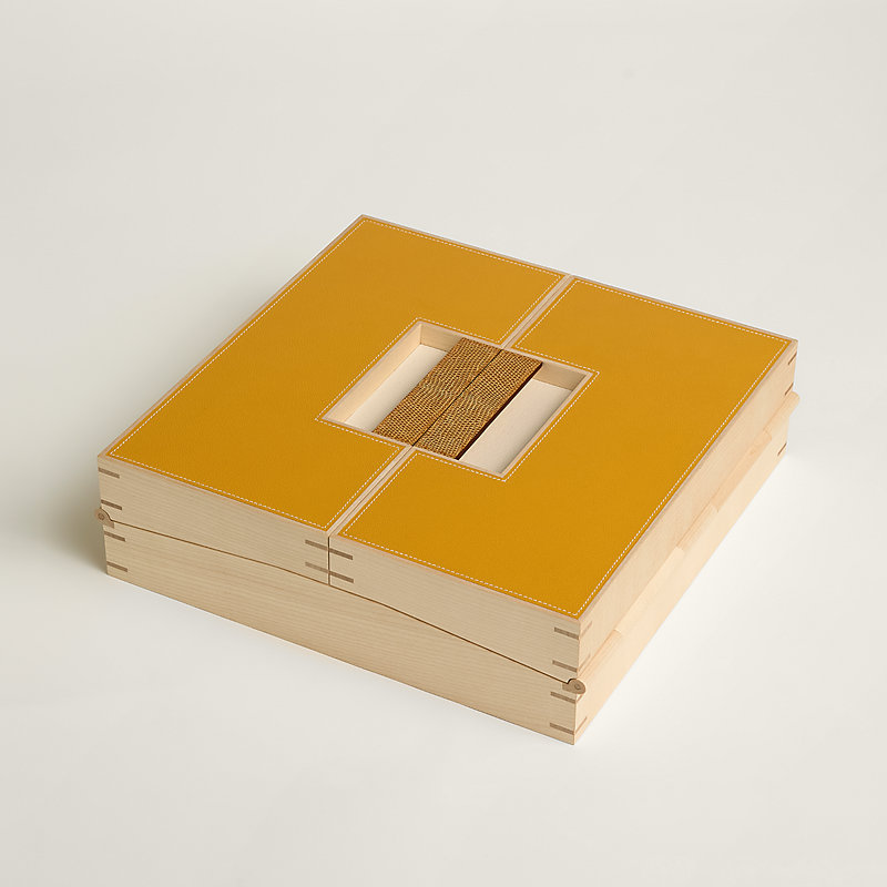 Macao mahjong game - Yellow | Hermès USA